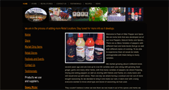 Desktop Screenshot of peaksofotterpeppers.com